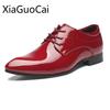 Модные высококачественные мужские туфли-оксфорды с острым носком, свадебные туфли для вечеринки, на шнуровке, с узором пейсли, повседневные туфли на плоской подошве, Прямая поставка 35