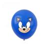 20Pcs The Hedgehog Birthday Balloons  Cartoon Latex Balloons For Kids Game Theme Party Decorations Birthday Party Supplies