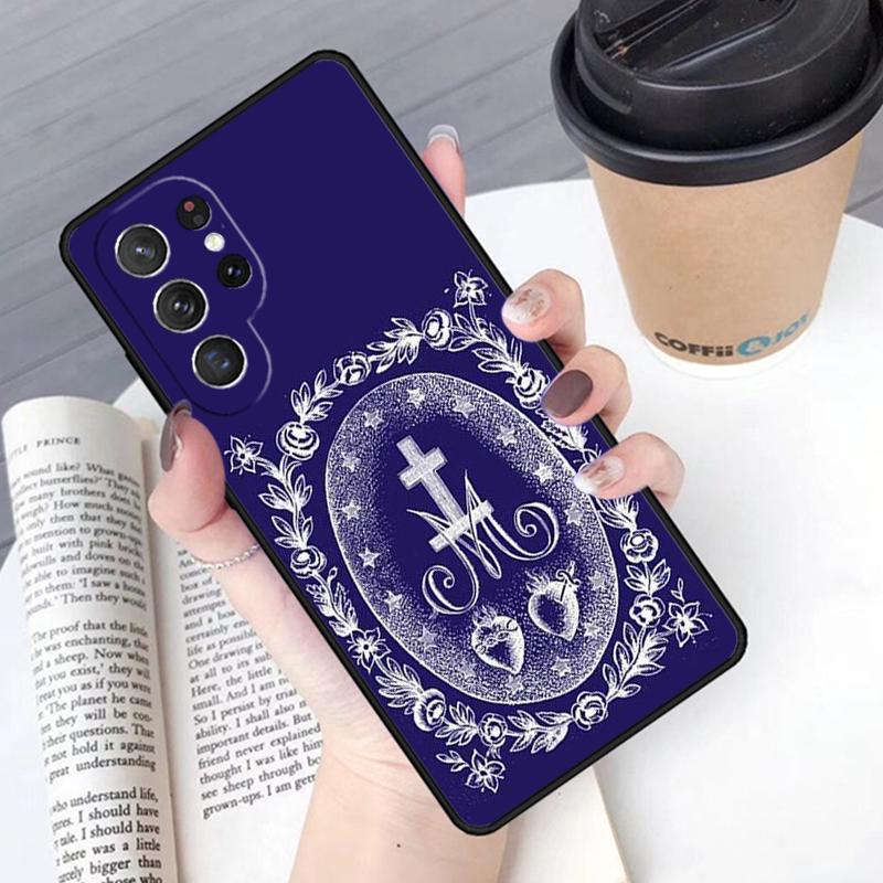 Непорочное Зачатие Дева Мария Иисус чехол для телефона Обложка Для Samsung Galaxy S24 S25 Ultra S21 S22 S10E 10 Plus Note 20 FE S23