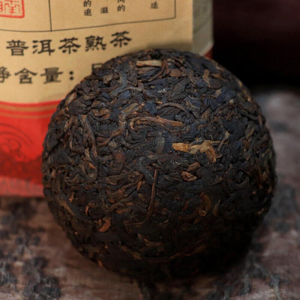Премиальный выдержанный пуэр 2018 года, зрелый чай, 100 г, Баньчжан, ферментированный прессованный лист