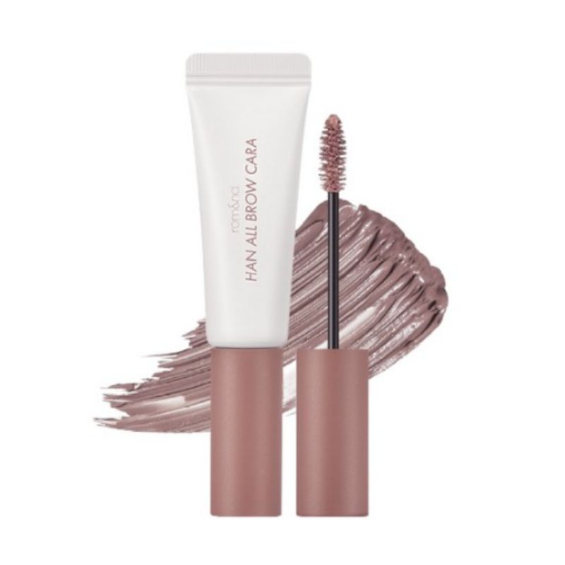 Rom&nd Han All Brow Cara 9 г Стойкая тушь для бровей для натуральной укладки и фиксации цвета