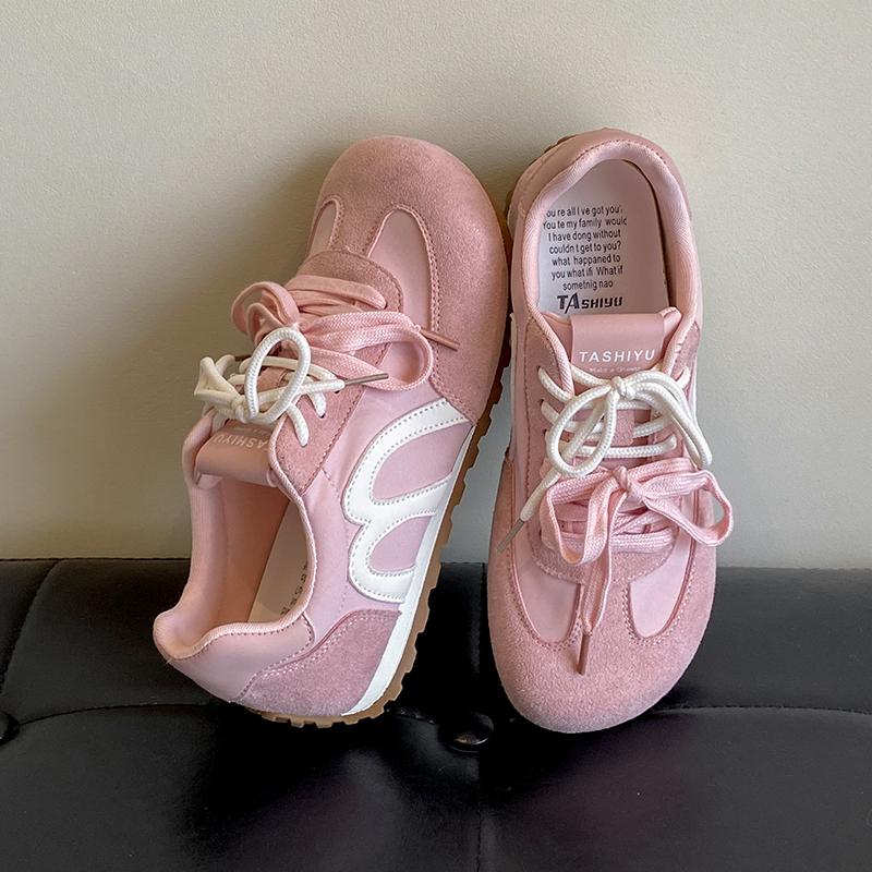 2025 японский стиль Tabi Ninja Shoes женские ретро замшевые балетки с разрезом на носке лодочки женские джинсы Mary мокасины балетки