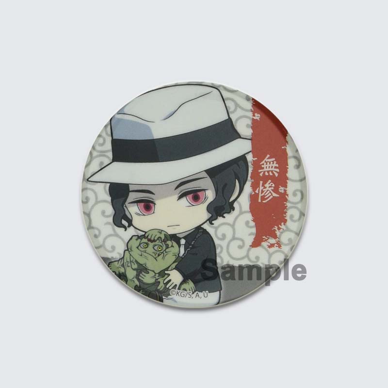 32/44/58mm Kamado Tanjirou Hashibira Inosuke Pin Kochou Shinobu Kamado Nezuko Tsuyuri Kanao Agatsuma Zenitsu Anime Brooche Handmade Demon Slayer Badge