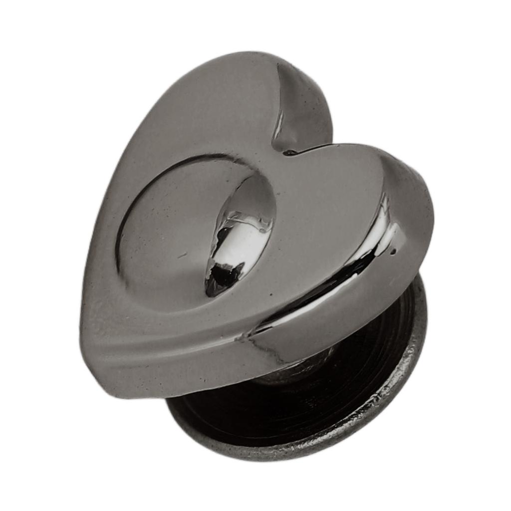 20 шт. заклепок в форме сердца из цинкового сплава, многофункциональные заклепки для ремонта кожаного ремня 10 мм