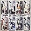 Чехол Genshin Impact для iPhone 11 12 13 14 15 Pro Max Mini 6 6S 7 8 Plus XR XS Max X Сяо Чжунли Странник Аль-Хайтам