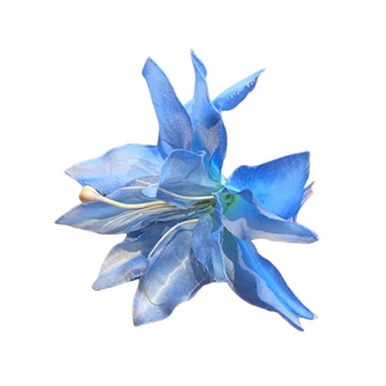 Women Hairpin Secure Grip Realistic Flower Design Hair Clip Non-Fading Lightweight Decorative Hair Accessories