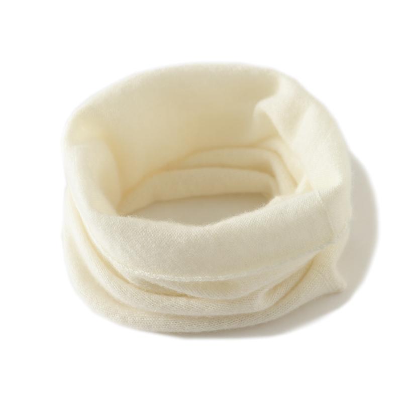 Alashan 100% Cashmere Small Scarf for Men, Autumn and Winter Knitted Warm Neck Warmer Scarf for Women, Versatile Neck Cover