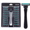 Shaver Brand New Design Men Razor Shaving Two Layer Shaver Reusable Razor Imported Blade Multi Tool Head Change Razor Blade