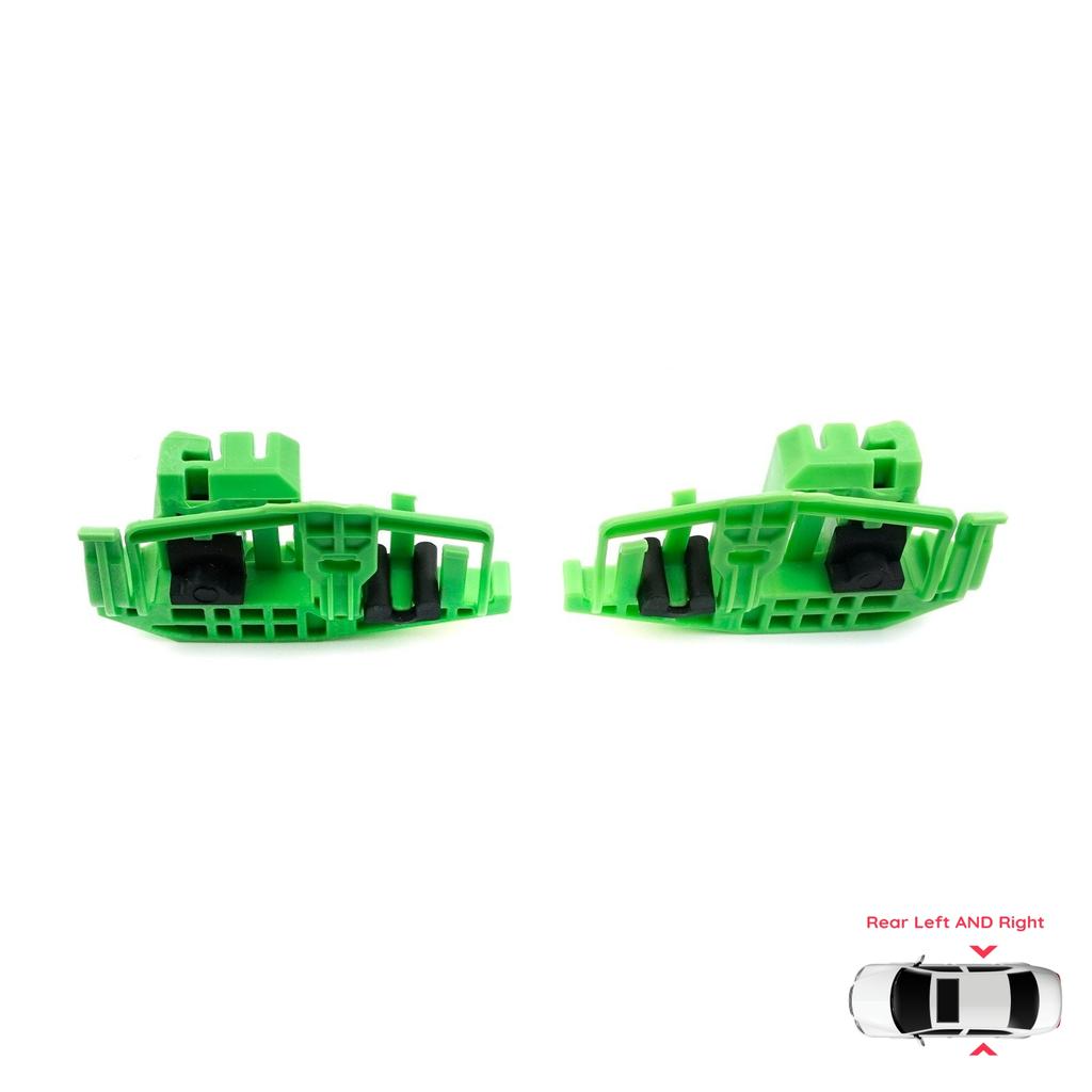 BWR698+BWR700 Power Window Regulator Lifter Repair Clips Rear Left and Right Door for BMW 3 E90 E91 2004-2012 1 E87 2003-2012