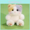 Плюшевая игрушка-кошка из ультрамягкого короткого плюша, подарок для девочек и детей