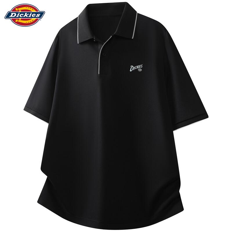 Мужская охлаждающая тонкая футболка-поло с коротким рукавом Dickies