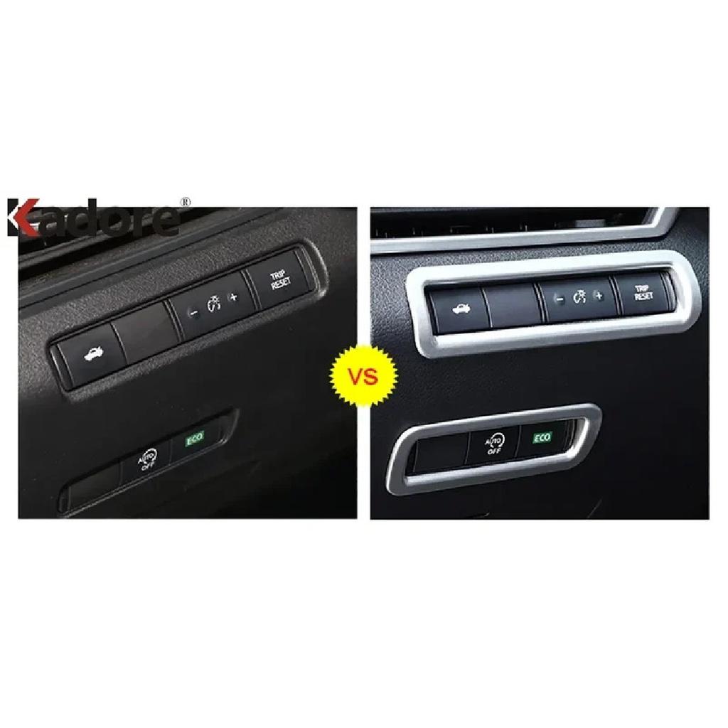 For Nissan Altima -   2024 2025 Matte Car Head Light Lamp Switch Button Panel Cover Trim Interior Accessories
