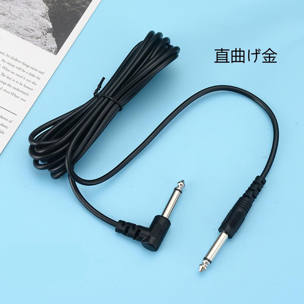 Guitar Shield 3 м Гитарный кабель с вилкой типа SL Bass Shield Музыкальный инструментальный кабель черного цвета с защитой от отключения Бас/Клавиатура/Усилитель/Ударные,