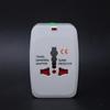 Flame Retardant ABS Single USB International Travelling Power Plug Adapter AC 100 240V 10A