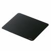 Elecom Mouse Pad Simple Standard Size Non-slip Lining Polyester Black X Black MP-EC01BK