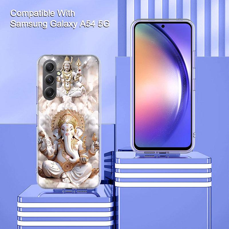 Ganesh lord Case For Phone Samsung Galaxy A12 A22 A32 A52 A52S A13 A23 A33 A53 A14 A24 A34 A54 5G A73 A42 A9 A8 A7 A6 Plus Cover