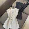 Women's Korean-Style Sleeveless Summer Jacket - 2024 Trendy Slim Fit