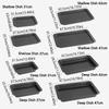 31/37/42/47cm Rectangular Baking Pan Deep/shalow Plate Loaf Pan Cookie Sheet  Homemade Cakes