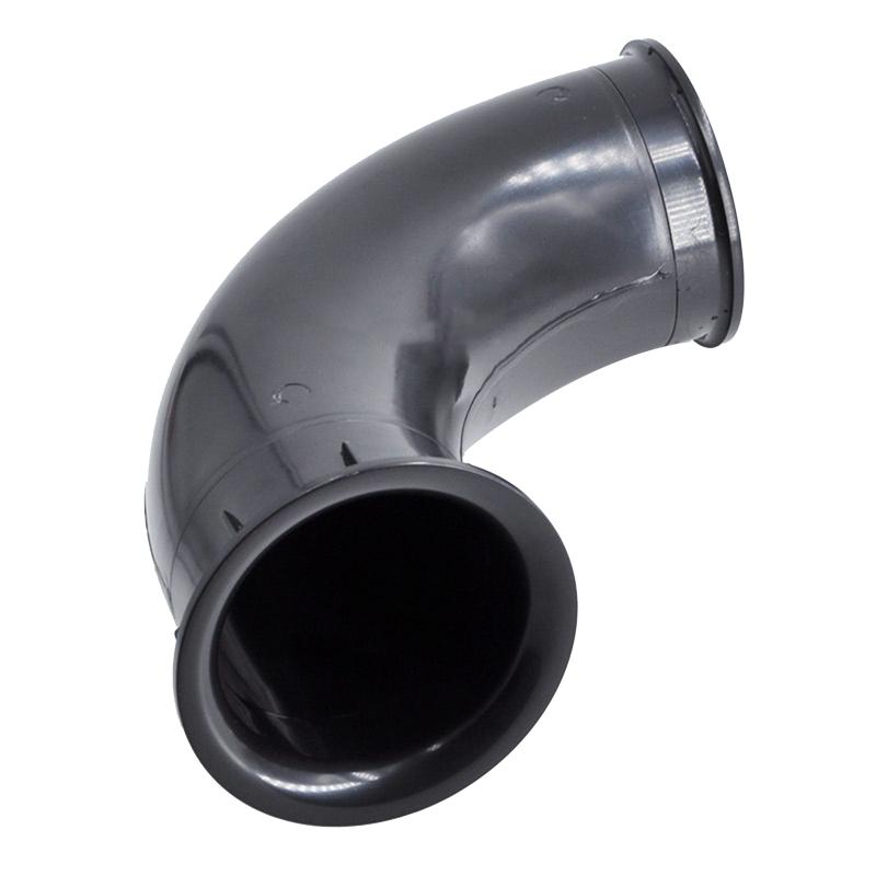 Black Plastic Curved Speaker Port Subwoofer Bass for Reflex Inverted Tube for Loudspeaker Sound Box 36/47/66mm Inner Hol