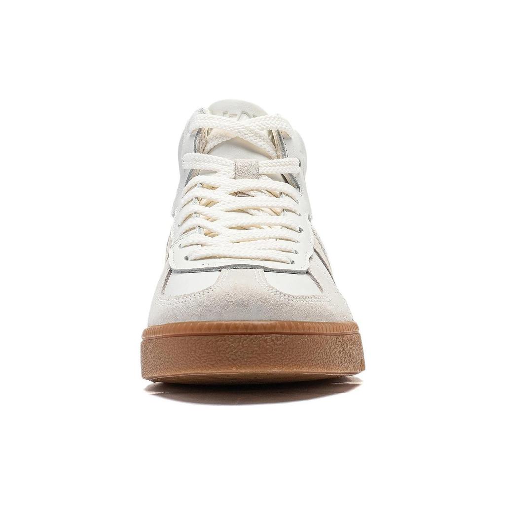 Li Ning Cloud Sichuan HI Нескользящие, износостойкие, дышащие высокие повседневные кроссовки женские Туманно-белые AGCT302-1