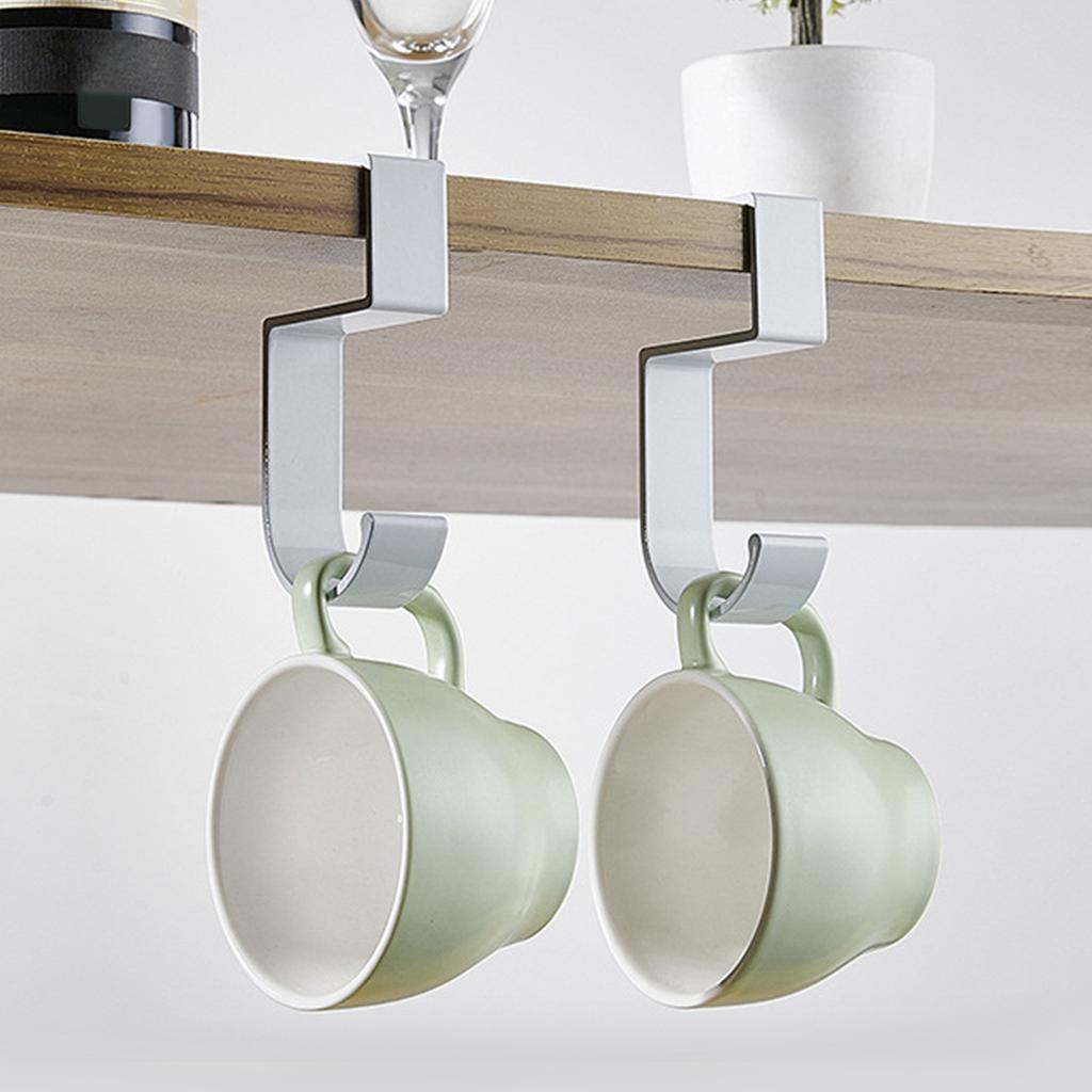 Movable Desk Hook for Hanging Backpacks Metal Schoolbag Hanger Easy Install Bag Hanger for Students and Office Workers