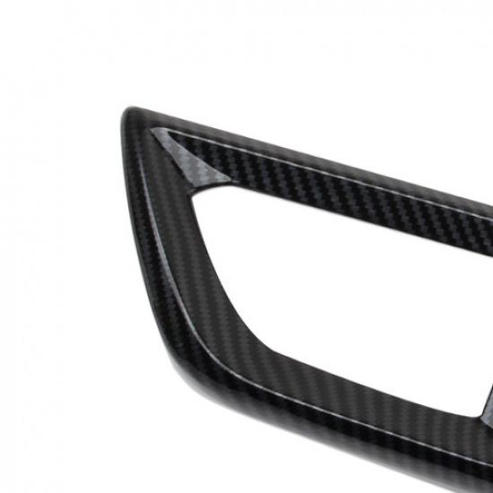 Carbon Fiber Style Dashboard Side Air Outlet AC Vent Cover Trim For Acura RDX