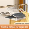 Rotatable Anti-Slip Wide Shoulder Clothes Hanger for Dry & Wet Use