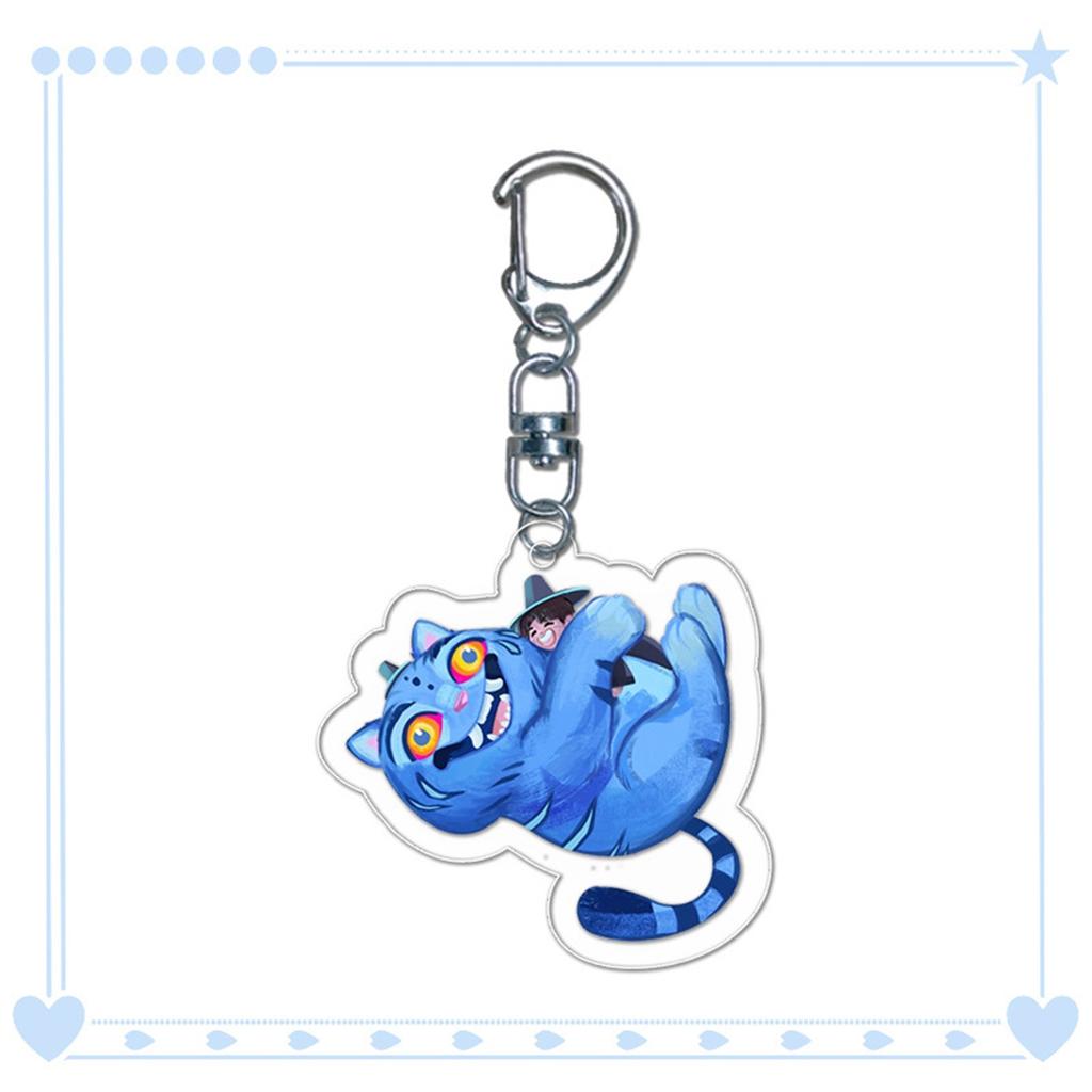 Мультяшный Аниме Фильм Прозрачный Акриловый Брелок Подвеска, Изысканный Подарок Подвесные Аксессуары Для Рюкзаков