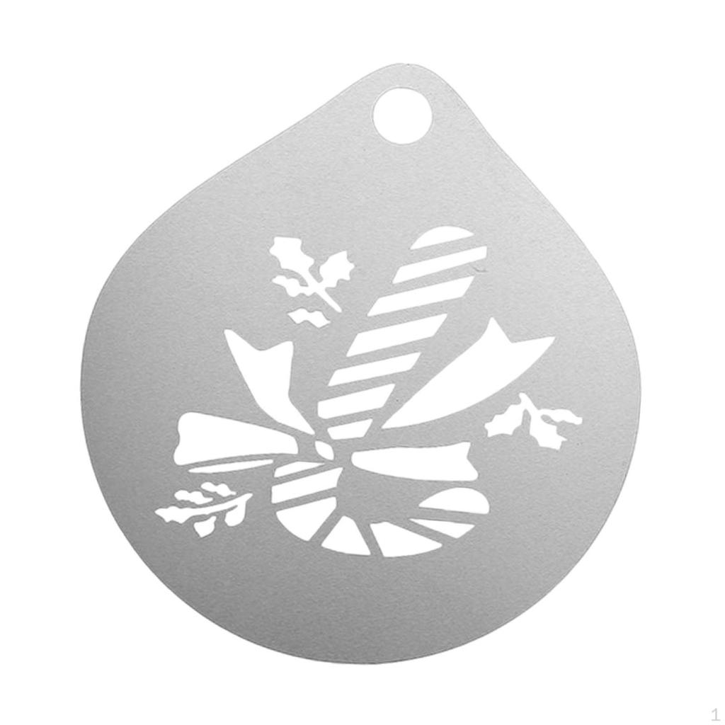 Трафареты для выпечки, украшения тортов, инструменты для латте-арта, бар с овсяными кексами