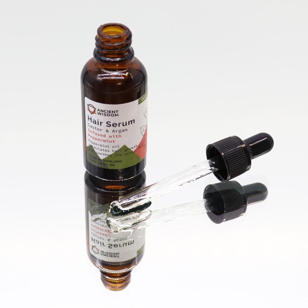 2x Hair Growth Serum Organic Peppermint 30ml