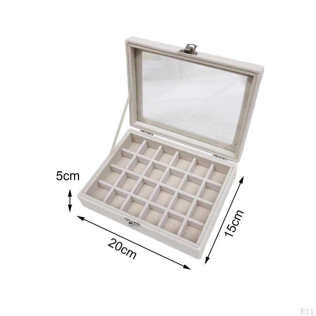 Compact Jewelry Storage Box for Travel - Keep Your Accessories Organized