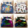 3D Skateboarding Sports Print Home Bedding Set Bedding Bedding Cover Pillow Cover Bed Sheet/Double Bed 2/3 Piece Bedroom Decoration