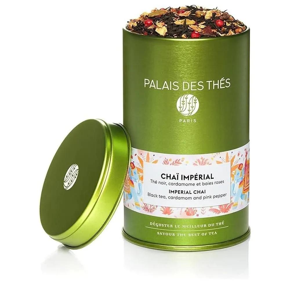 PALAIS DES THES Черный чай 100г 1 упаковка Chai Imperial Palais des Ths, CHA IMPRIAL, Ароматизированный черный чай