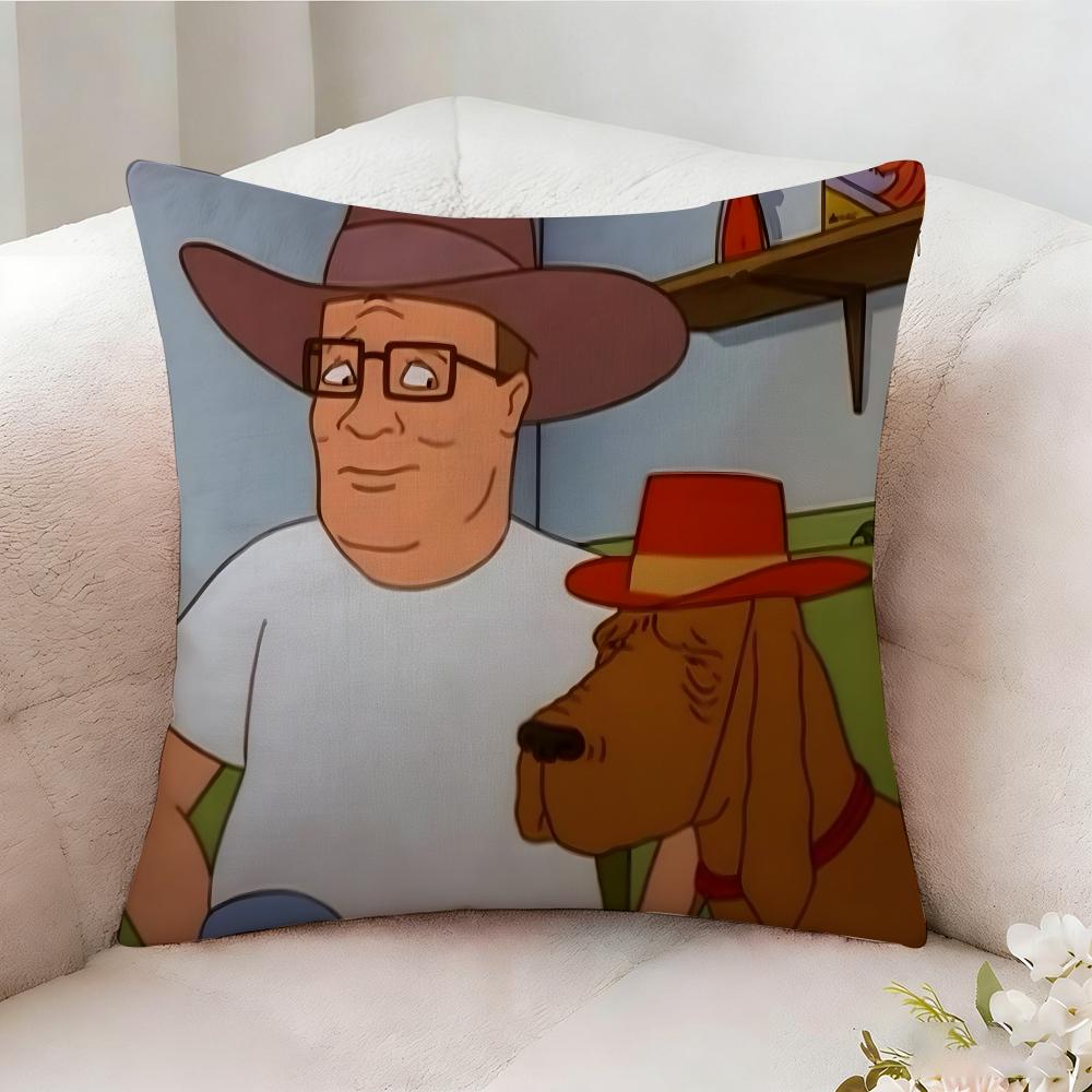 Kking Of The Hill Pillow Case Pillowcase Doublesided Printed Sofa Cushion Bedroom Headboard Pillow