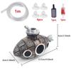 Resin Submarine Ornaments Fish Shrimp Shelter Cave Landscaping Accessories for Aquarium Fish Tank Decorations