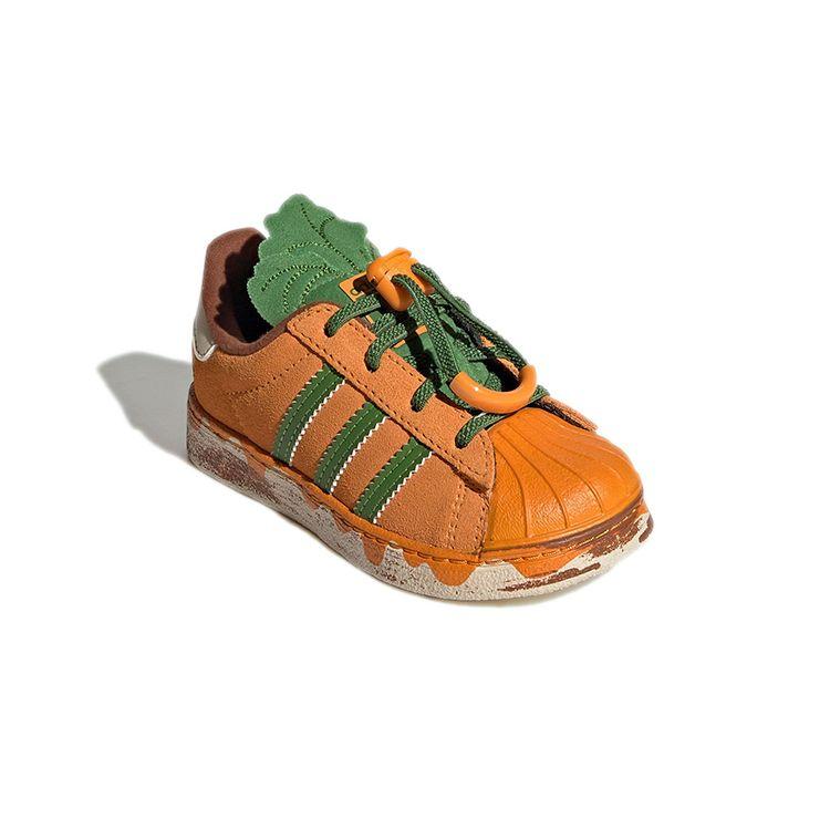 Adidas Originals Melting Sadness X  Superstar 360 Comfortable Durable Low-Top Sneakers Baby Sneakers Earth-Yellow GX3961