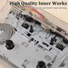 Transparent Tape Player Bluetooth5.0 Tape Player HIFI Sound Retro Nostalgia Dual Track Can Automatically Flip Tape