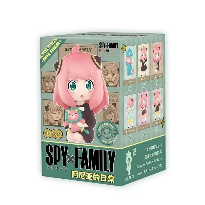 1:1 Перевыпуск Spy X Family Серия Аня Игрушки-сюрпризы Милые фигурки Кукла Коробка-сюрприз Модель Сумка-сюрприз для девочек Подарок на день рождения
