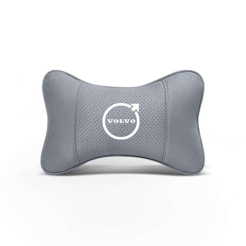 Keychain High-quality Car Headrest Memory Foam Automobile Neck Pillow Interiors Accessories For Volvo V60 V40 XC60 XC90 V50 S90