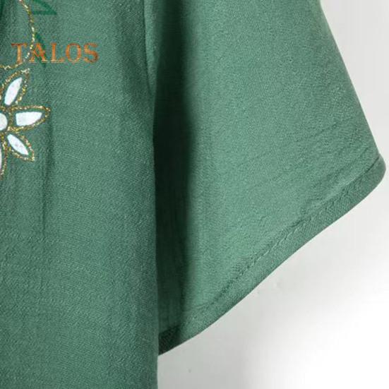 2 шт./компл., женская футболка, брюки, комплект домашней одежды, однотонный цветочный принт, круглый вырез с коротким рукавом, топ с широкими штанинами и эластичной резинкой на талии, свободные брюки, пижамы