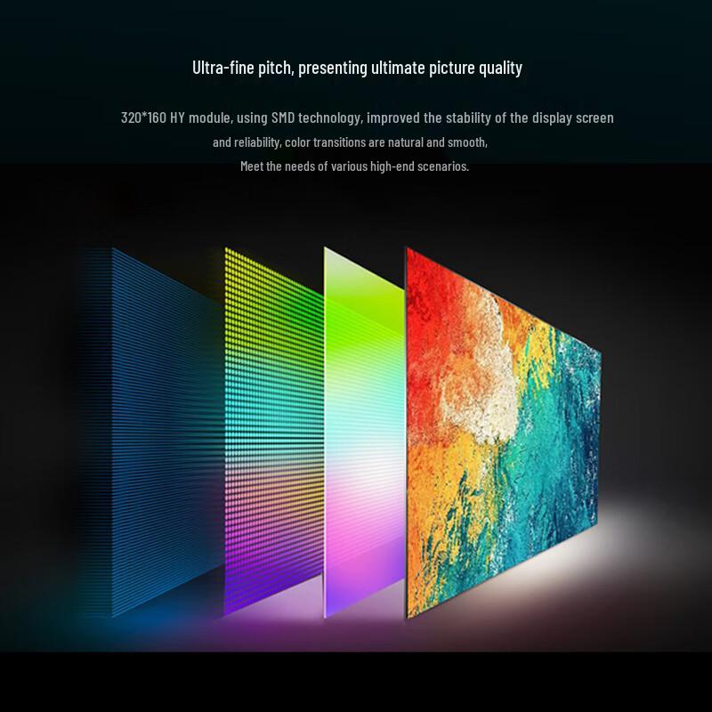 HY1.53 Indoor Full-Color Small Pitch LED Module CN plug (adapter included)