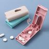 1 Pcs Travel Pill Box Separator Plastic Medicine Storage Box Container Divider Pill Storage Box Tablet Cutter ZH