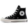 Chuck 70 Hi Durable Non-Slip Comfortable High-Top Canvas Shoes Unisex Sneakers Black A162050C