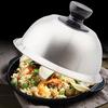 Stainless Steel Basting Cover for Griddle Cheese Melting Dome Small Grilling