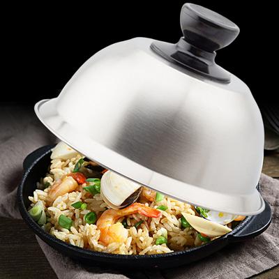 Крышка из нержавеющей стали для сковороды с плавильным куполом для сыра, маленькая для гриля