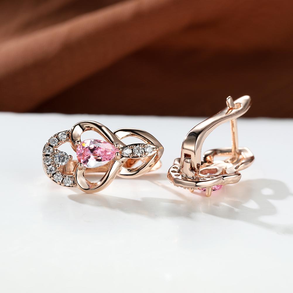 Изысканные женские серьги-гвоздики белого цвета, цвета морской волны, фиолетовый камень, серьги-крючки в форме сердца, полые серьги, подарок на годовщину свадьбы, День святого Валентина