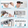 Multi-Purpose Hooks Mop Rack Wall-Mounted Mop Storage Box Broom Hanger Hook Bathroom Waterproof Wall Aluminum Alloy Bore Hook