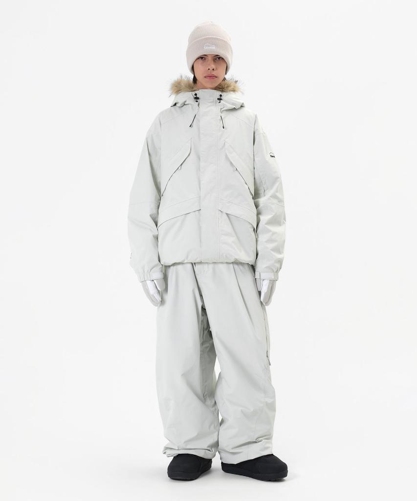 DIMITO Giant Cargo Pants (Wide Fit Lv.2) Off White