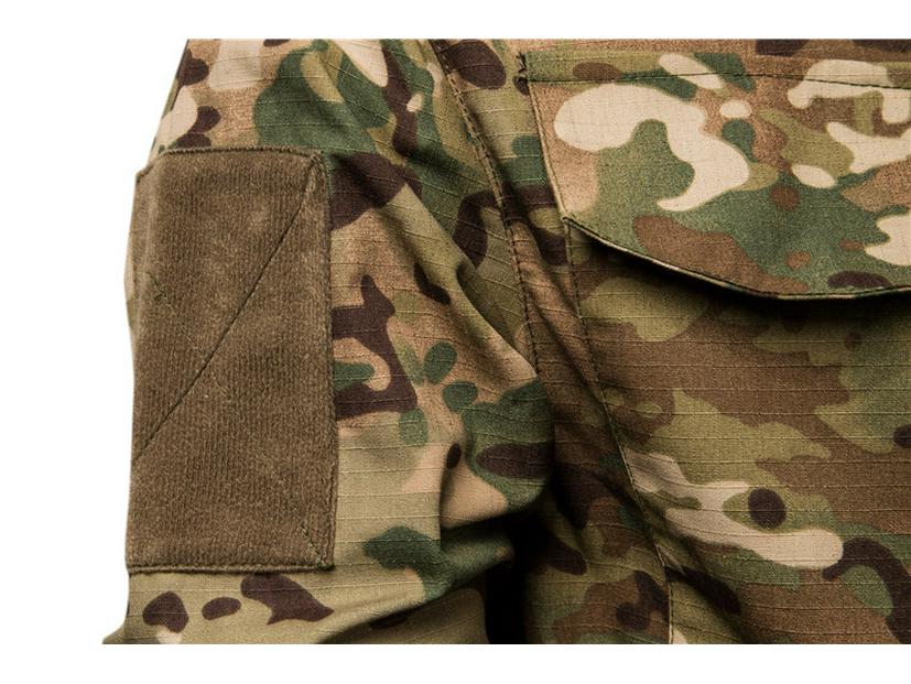 Европейский размер камуфляжная тактическая куртка с капюшоном для мужчин