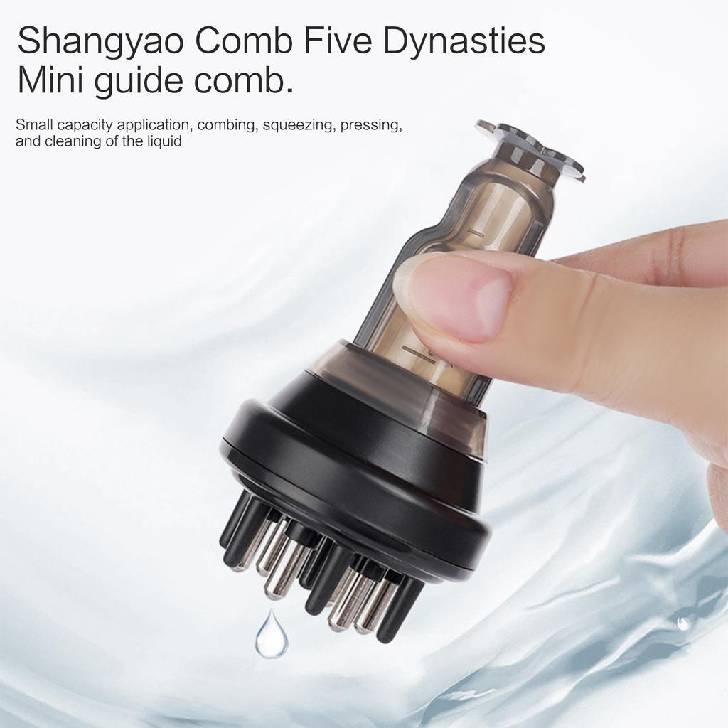 Аппликатор для масла для волос Массажер для кожи головы для роста волос Расческа для корней волос Аппликатор для масла для лечения волос